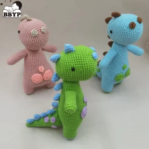 Crochet Peluche Dinosaure