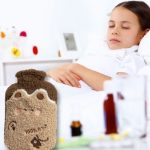 bouillotte chaude nounours beige