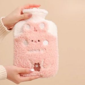 bouillotte peluche lapin malin