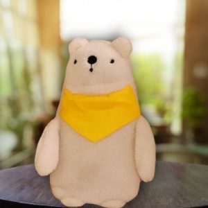 bouillotte peluche ours polaire