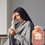 bouillotte trèfle rose douce
