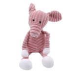 cochon debout en peluche