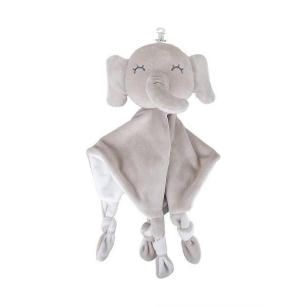 doudou éléphant gris