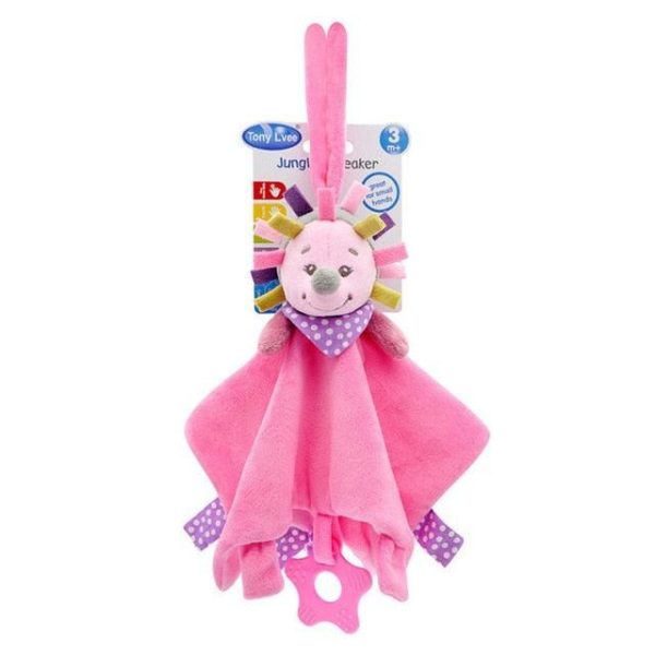 doudou hérisson rose