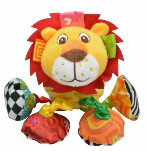 doudou lion bébé