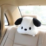 jouet en peluche chien blanc