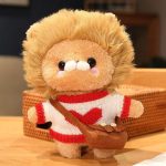 jouet en peluche lion vêtu