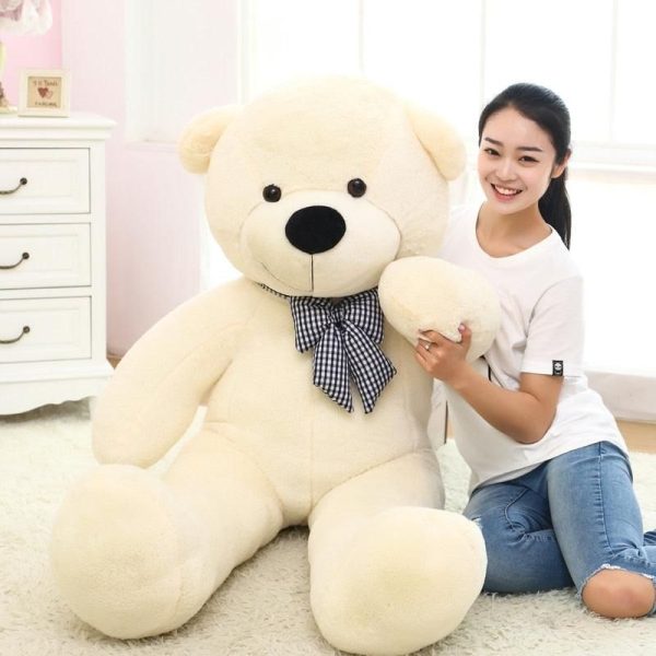 ours en peluche blanc