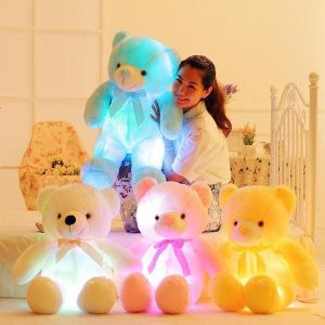 ours en peluche lumineux
