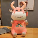 peluche animale taureau