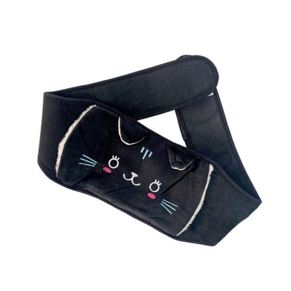 peluche bouillotte ceinture chat