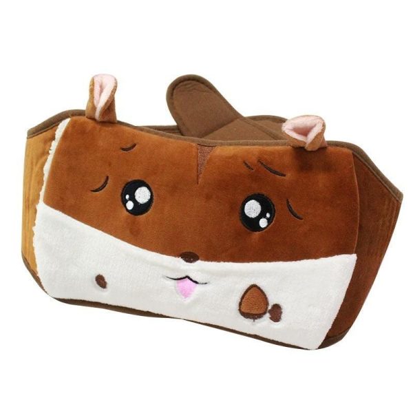 peluche ceinture bouillotte main