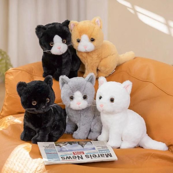 peluche chat bébé