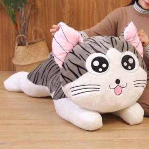 peluche chat géant