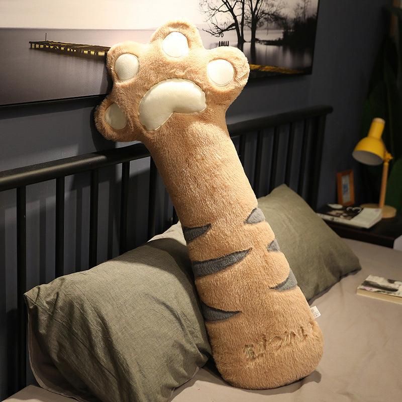 peluche chat géant roux