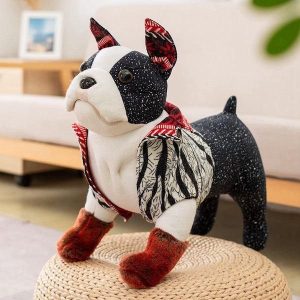 peluche chien bouledogue francais