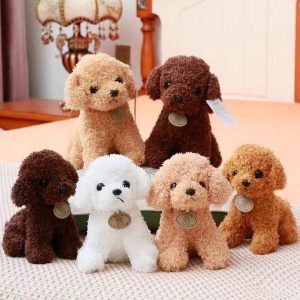 peluche chien chiot
