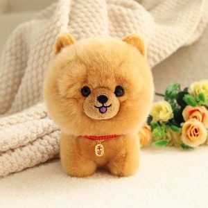 peluche chien chow chow