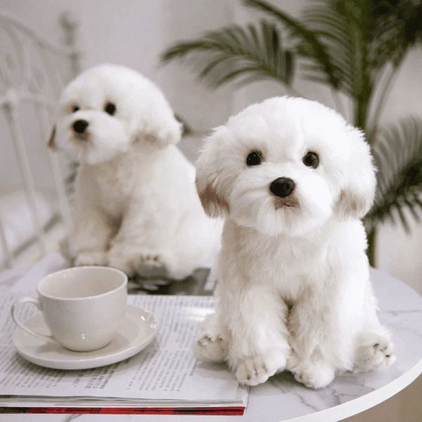 peluche chien mignon