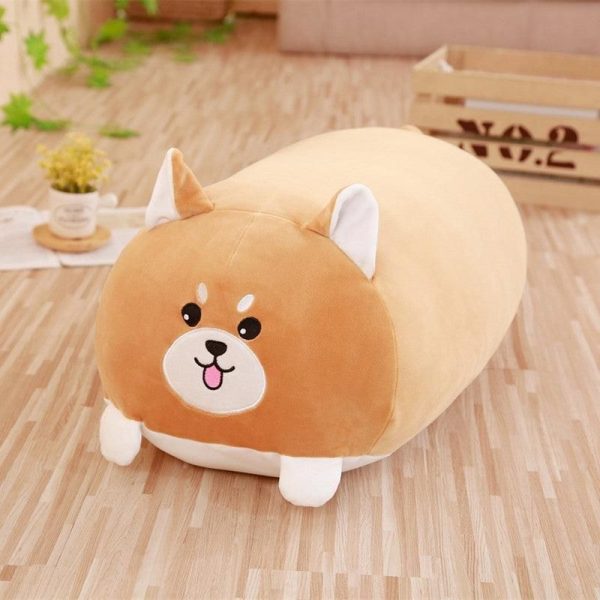 peluche chien moelleux