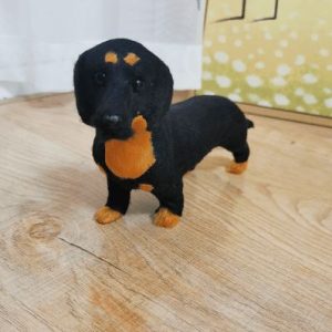 peluche chien teckel