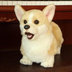 peluche chien welsh corgi pembroke