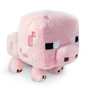 peluche cochon minecraft