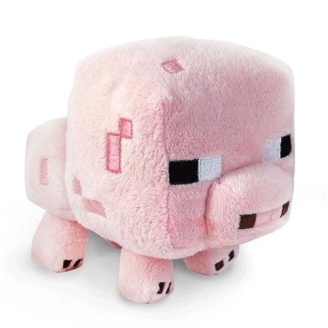 peluche cochon minecraft