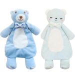 peluche doudou ours plat