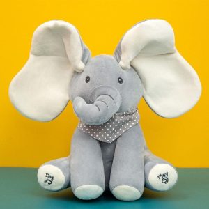 peluche éléphant musicale