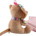 peluche éléphant rose