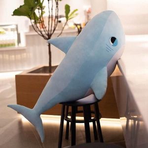 peluche géante requin bleu