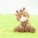peluche girafe douce