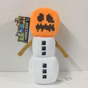 peluche golem de neige Minecraft