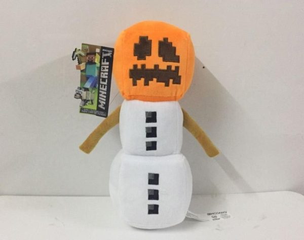 peluche golem de neige Minecraft