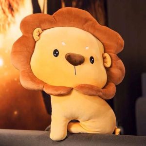 peluche grand lion