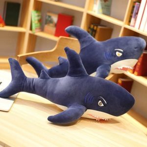 peluche grand requin blanc