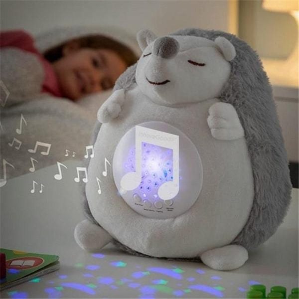 peluche hérisson veilleuse musicale