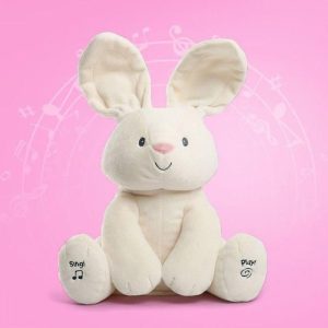 peluche lapin musicale
