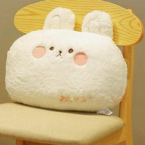 peluche lapin oreiller