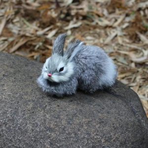 peluche lapin réaliste