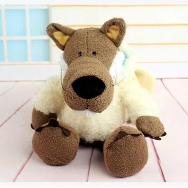 peluche loup déguisé en mouton