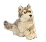 peluche loup douce et câline