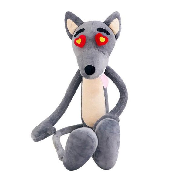 peluche loup géant