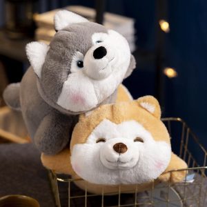 peluche loup polaire