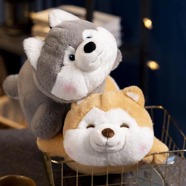 peluche loup polaire
