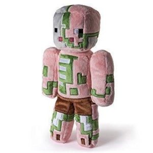 peluche minecraft cochon zombie