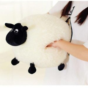 peluche mouton chauffe-mains