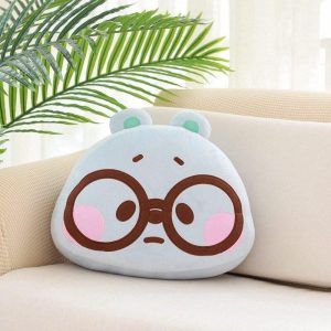 peluche ours coussin