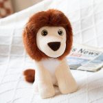 peluche petit lion
